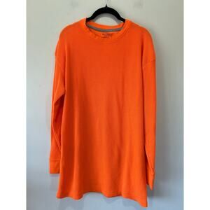 Architect hunter orange thermal long sleeve mens XXL